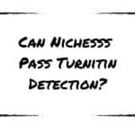 Can Nichesss Pass Turnitin Detection?